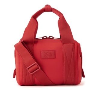 Rare DAGNE DOVER XS EXTRA SMALL LANDON CARRYALL SIREN RED